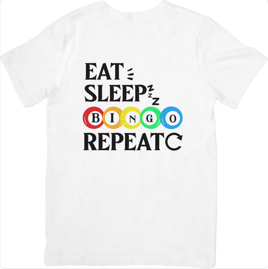 Eat Sleep Bingo Repeat T-shirt