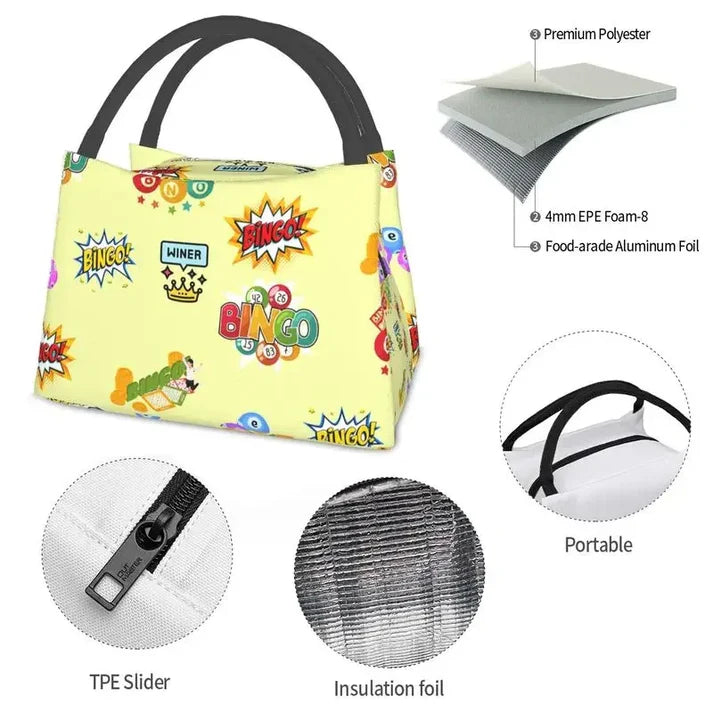 Resuable Bingo Lunch Boxes